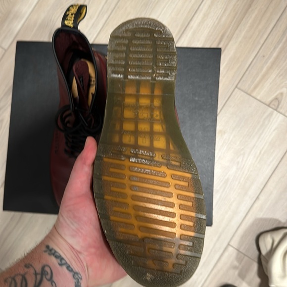 Men’s size 11 Doc Martens. Wore them 2-3 times tops. - Picture 2 of 5